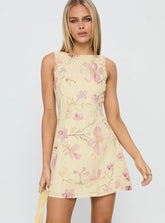 Alfalfa Mini Dress Floral Multi