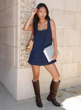 Alanah Mini Dress Navy