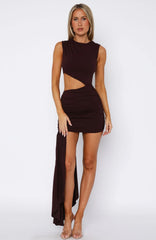 Smiling At You Mini Dress Plum